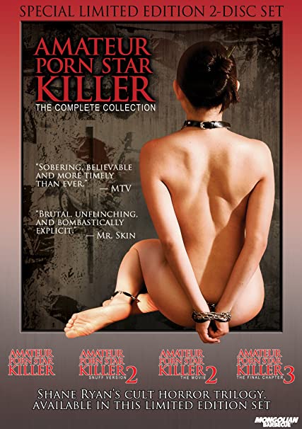 Rare Set - Amateur Porn Star Killer: The Complete Collection DVD
